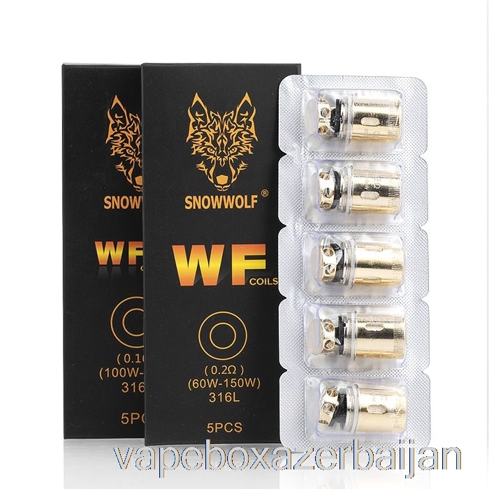 Vape Smoke SnowWolf WOLF WF Replacement Coils 0.13ohm WF-M Mesh Coils